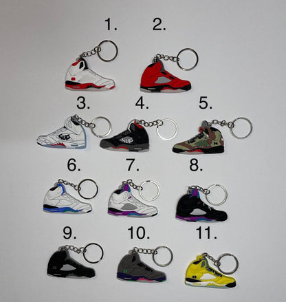 Jordan 5 Keychain - llctopnotch