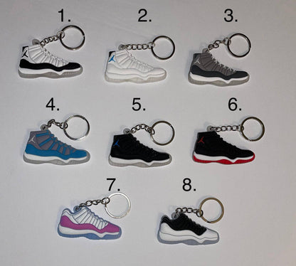 Jordan 11 Keychain - llctopnotch