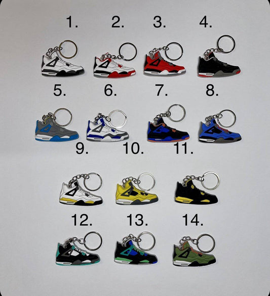 Jordan 4 Keychain