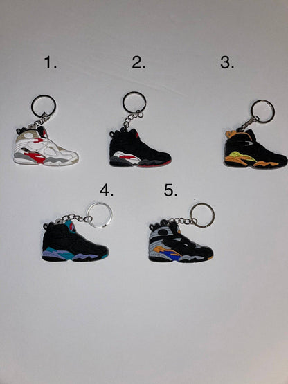 Jordan 8 Keychain - llctopnotch