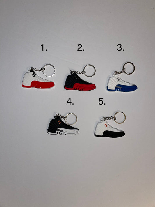 Jordan 12 Keychain