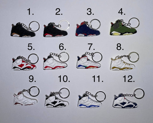 Jordan 6 Keychain