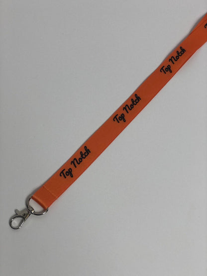 Orange - Lanyard - llctopnotch