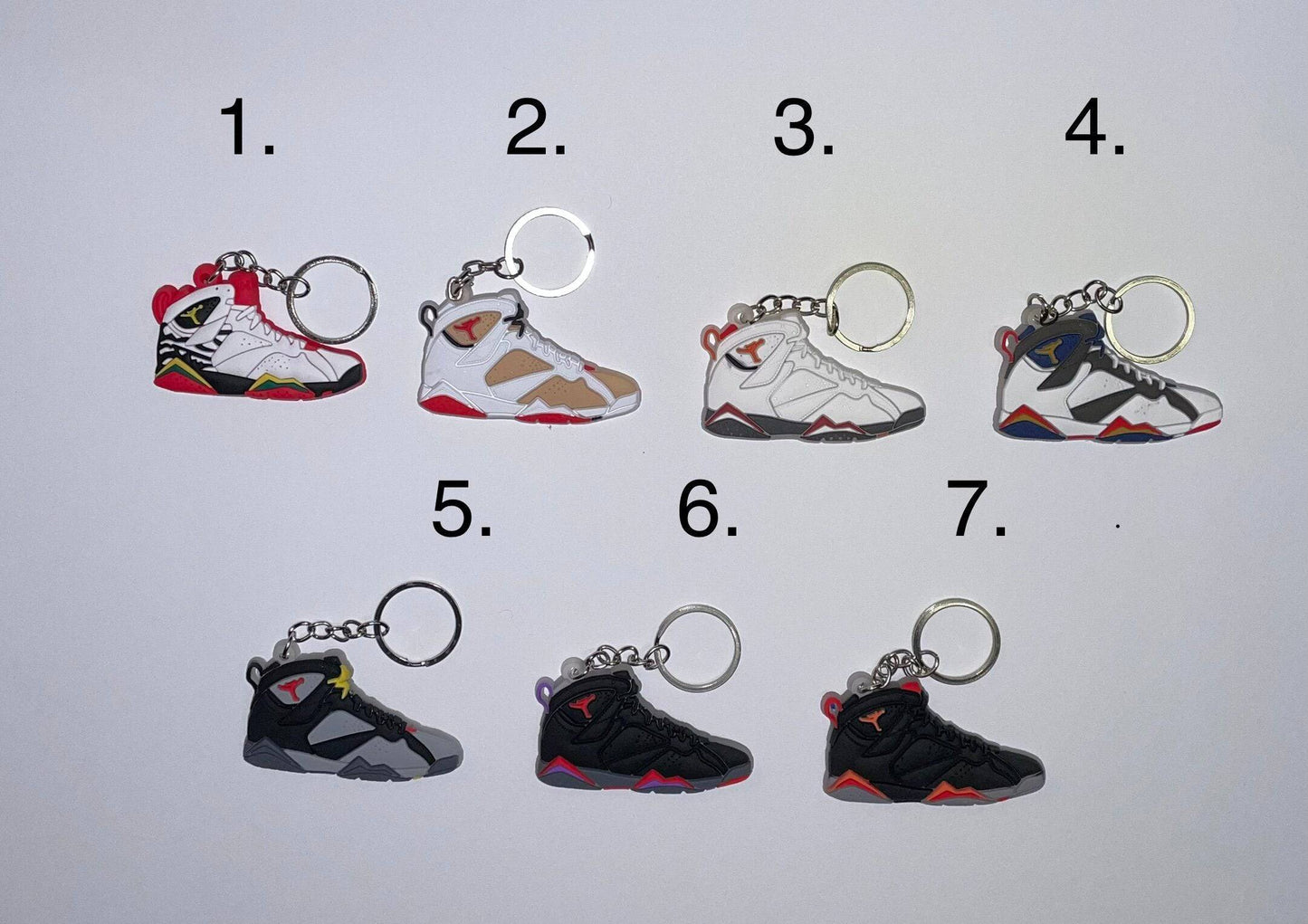 Jordan 7 Keychain - llctopnotch