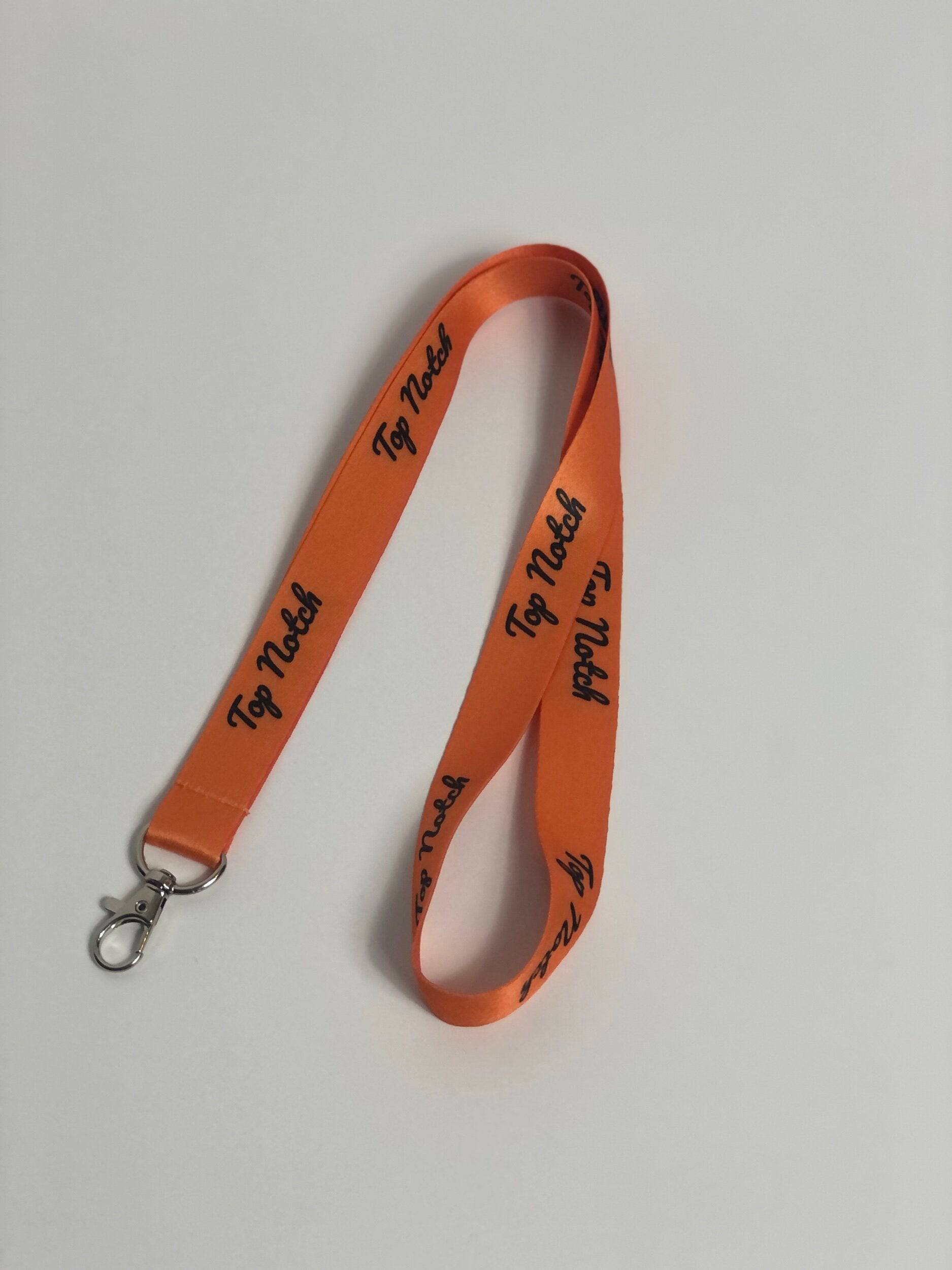 Orange - Lanyard - llctopnotch